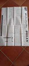 Modellbauplan und Schiebebilder Jolly Segelflugmodell Graupner  4215