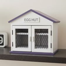 Eier holz weiß haus - eier,