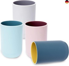 4 Stück Zahnputzbecher