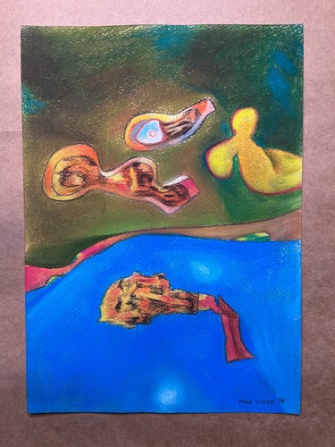 Max ernst zeichnung - zeichnung, auf