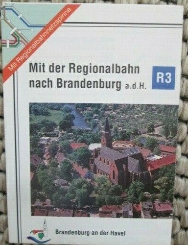 Faltplan mit der regionalbahn - faltplan,