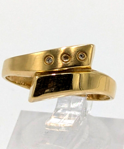 Eleganter goldring 18k 0 750 - goldring, 0,750
