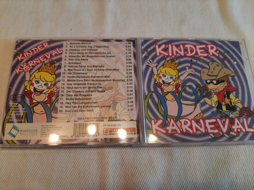 Kinder karneval - cd,