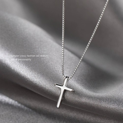 925 sterling silber kreuzkette - sterling,