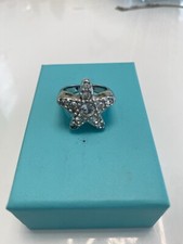 swarovski Stern Ring mit Kristal Größe 58