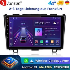 Carplay 6+128G Für Honda CR-V III 2007-2011 Autoradio Android AUTO CPS Navi WIFI