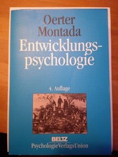 Entwicklungsplychologie, Oerter Montana 4. Auflage