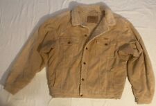 Wrangler Authentic Kord Jeans Jacke mit Teddyfleece aus den 80igern, XL