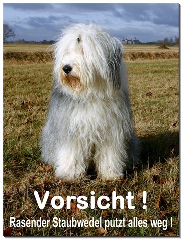 Bobtail-Hund-Alu-Schild--3