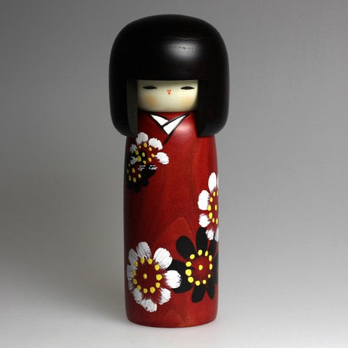Kokeshi hanaguruma japanische - kokeshi,