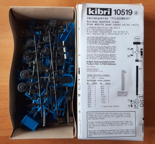 Spur kibri 10519 - 1:87,