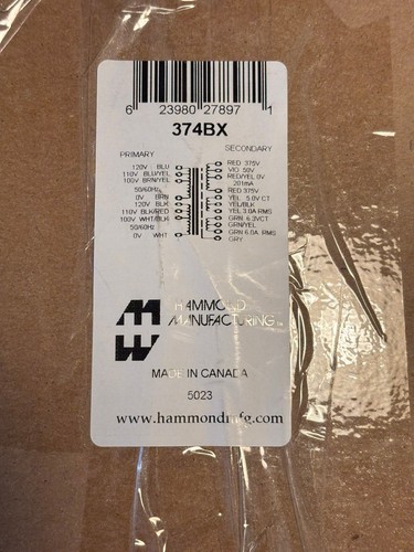 Hammond 374bx 193g 2x 1609 - +,
