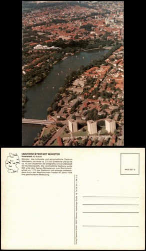 Münster luftbild - (westfalen),