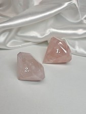 Rosenquarz Diamanten