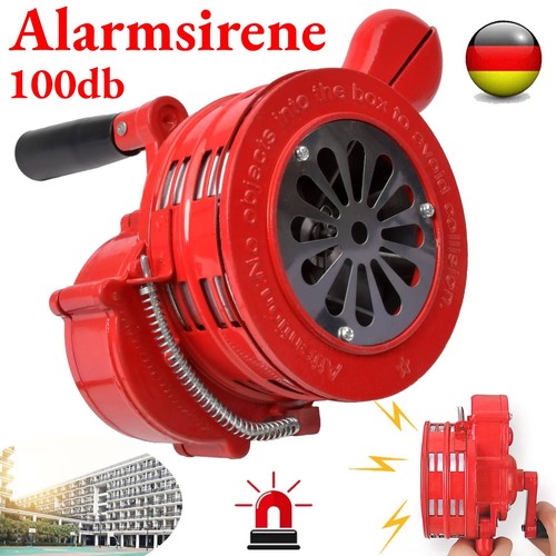 Handsirene aluminiumgehäuse - handsirene,