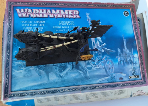 High elves battle chariot - high,