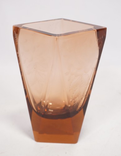 Antike glas design blockvase - glas,