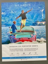 Mr Marvis Shorts Riva Motorboot Werbeanzeige 2021 Ad Werbung Reklame