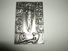 Religiöse Relief Silberplatte