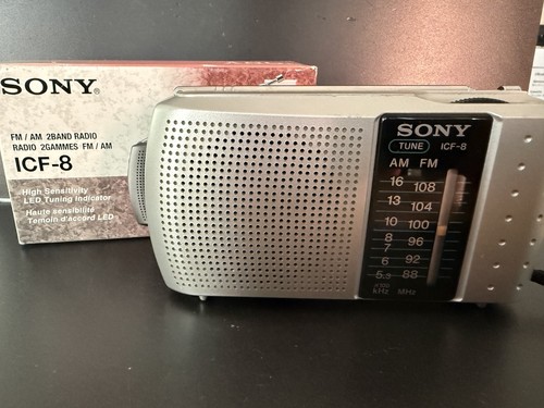 Sony icf radio vintage fm - radio,
