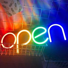 OPEN LED Schild Leuchte
