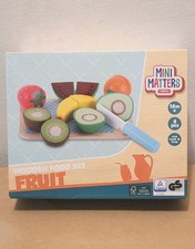 Holzspielzeug obstspielset - holzspielzeug,