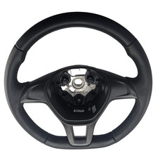 VW Caddy  Leder Lenkrad ohne Multitasten Neu bezogen  6C0419091AQ 2K5880201