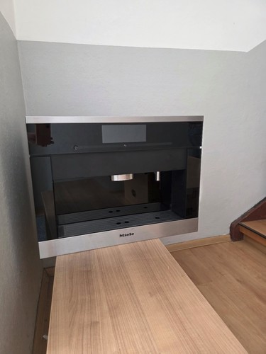 Einbau kaffeevollautomat miele - einbau,
