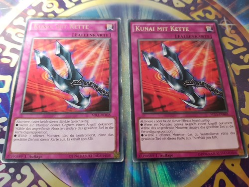 Yugioh kunai mit - kunai, kette