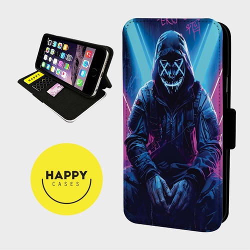 Neon masked hacker gamer - gamer,
