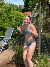 Design Edelstahl Solardusche Gartendusche Pooldusche Dusche