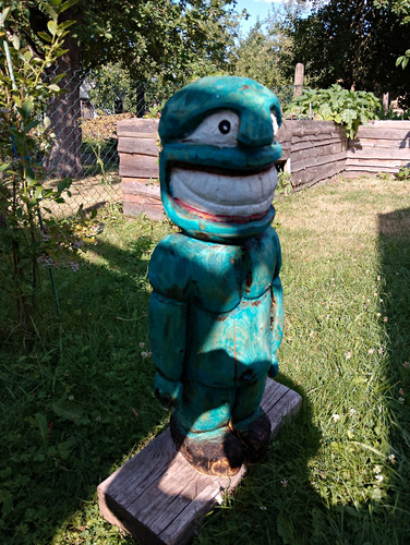 Holz carvingfigur skulptur - holz,