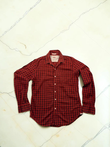 Levis hemd kariert rot - levis, s
