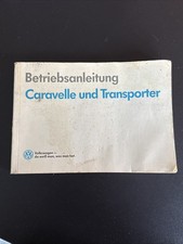 Betriebsanleitung Bedienungsanleitung VW Transporter/Caravelle T4 07/1990