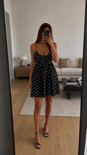 Asos kleid schwarz weiß - asos,