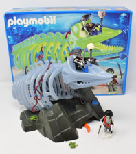 Playmobil 4803 Geisterpiraten Set mit Wal Skelett Leuchten. komplett. Deutsch...