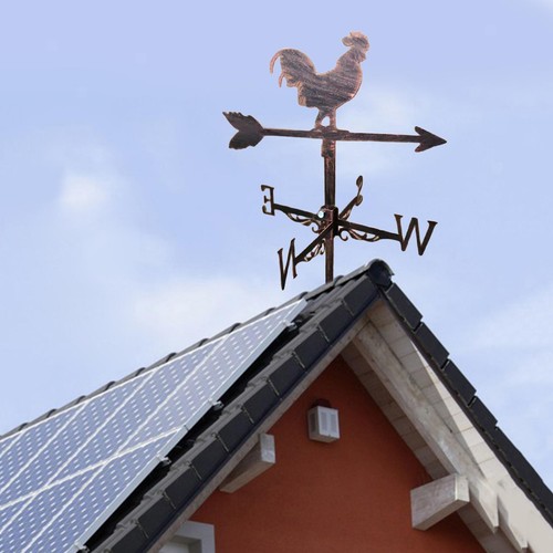 Retro rahmen wetterfahne - rahmen,