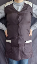 Nylon Dederon kittel schürze Vintage Apron Gr.38-Original 70er Jahre-RAR-Belgien