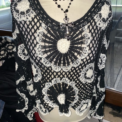 Häkel pullover - 38,