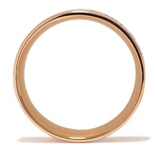 Carpe-Diem-Ring Niessing 585er Rotgold Gravur 14K bombiert Schmuck Unikat Gr. 57