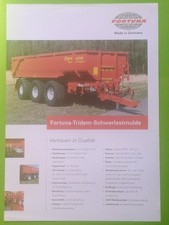 FORTUNA Tridem Schwerlast