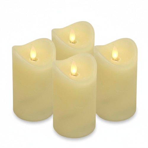Led echtwachs kerzen set mit - kerzen,