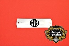 MG-Schild Ventildeckel Motor