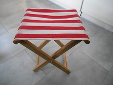 Klapp Hocker aus Holz, Angel Hocker, Hocker, klappbar