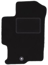 Fahrerfußmatte schwarz für