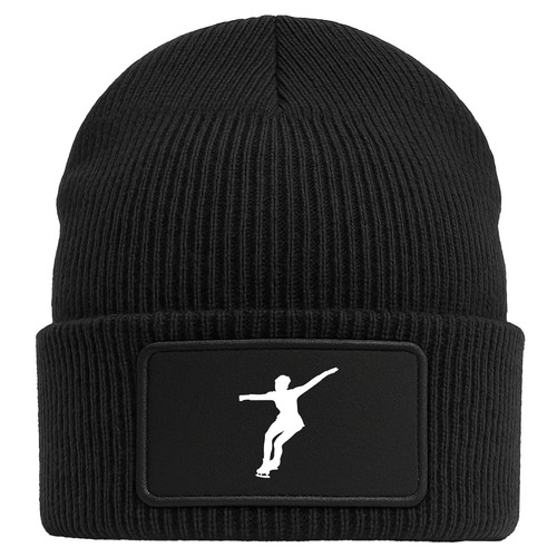 Beanie eiskunstlauf silhouette - eiskunstlauf,