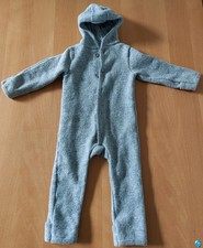 DISANA Baby GR. 86/92 Walkanzug Walkoverall Walk Overall Anzug hellgrau 