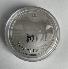 2oz Silber Lunar II. Year of