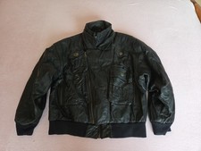 alte Trapper Herren Lederjacke