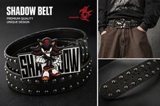 Studded Leather Belt Shadow